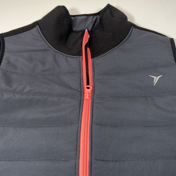 OLD NAVY Athletic Performance BlueTone Vest Color-block Pink Zipper Big Kid 16 - Picture 5 of 9